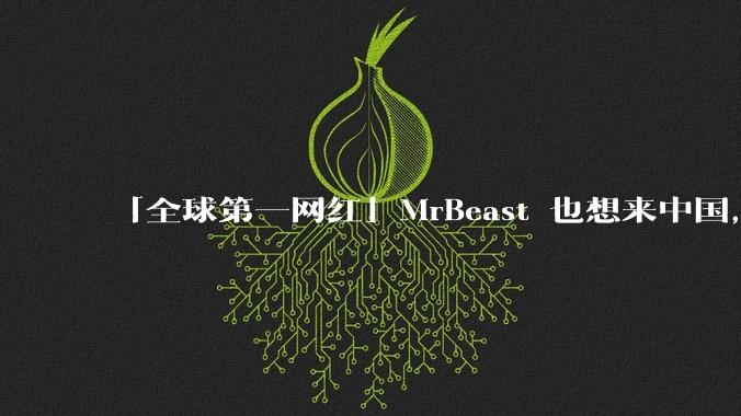 「全球第一网红」MrBeast 也想来中国，中国对国外顶流博主有哪些吸引力？你会推荐他去哪些地方？